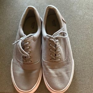 Grey Canvas Shoes